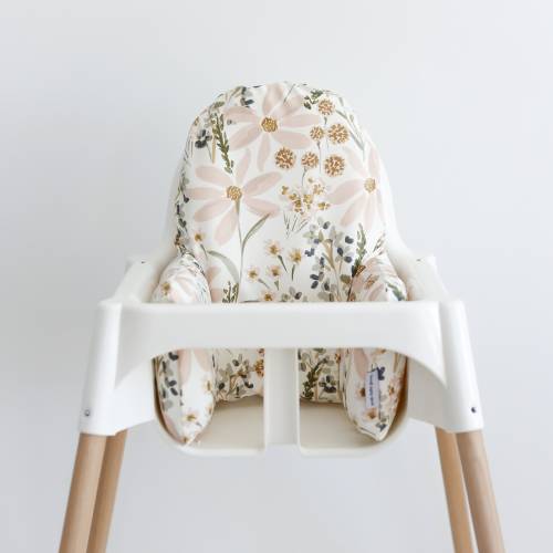 Vegan Leather WIPEABLE Cushion Cover for the IKEA Antilop Highchair // Daisy Dreams