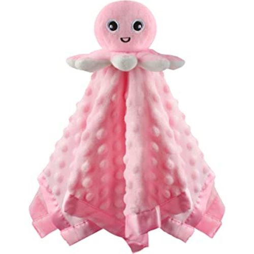 Baby Security Blanket Loveys for Baby Snuggle Toy Plush Octopus Stuffed Animal Baby Gifts for Girls and Boys Newborn