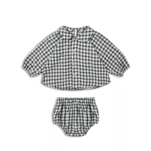 Girls' Nellie Check Shirt & Bloomers Set - Baby