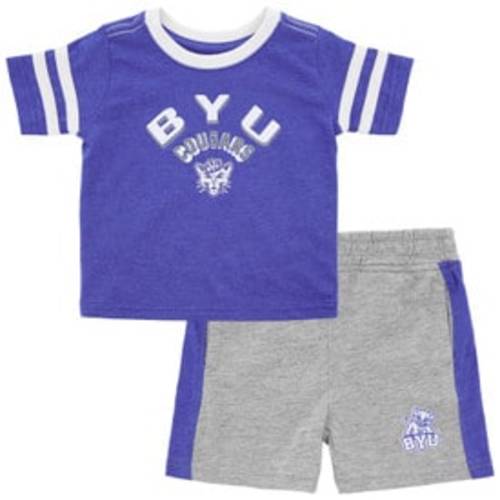 Infant Sailor Hat Cougar BYU Short Set - Colosseum
