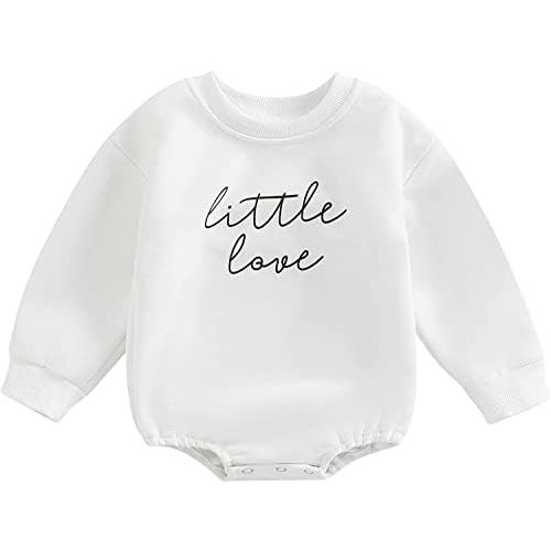 Baby Boy Girl Bubble Shirt Romper Outfit Short Sleeve Summer Bodysuit Top Newborn Oversized Crewneck Jumpsuit
