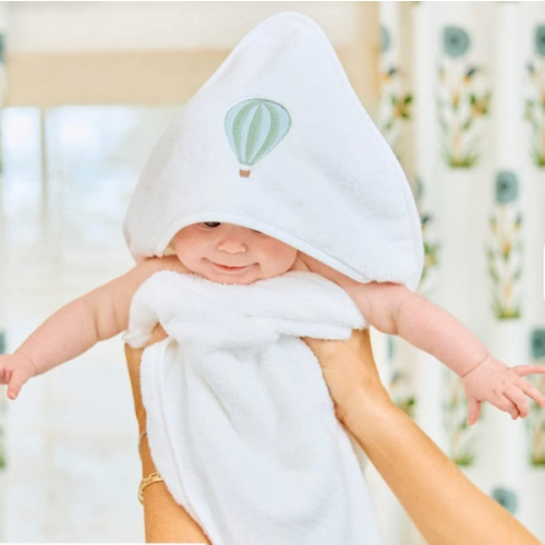 Weezie Baby Hooded Towel - Balloon