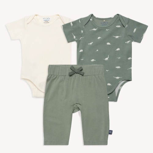 jurassic jungle cloudstretch™ magnetic bodysuit + pant | 3 set – Magnetic Me