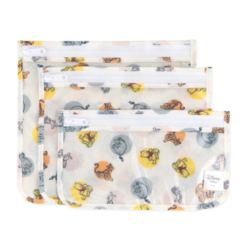 Winnie the Pooh and Friends Clear Travel Bag 3-Pack | Bumkins