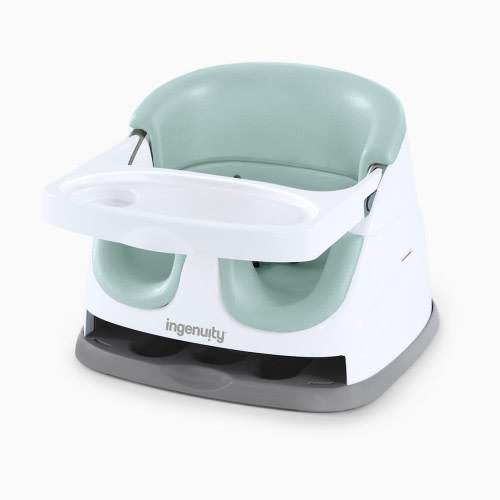 Ingenuity Baby Base 2-in-1 Feeding Booster and Floor Seat - Mist