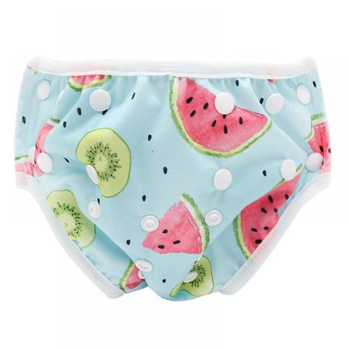Baby Swim Diapers 0-3 Years Old, Adjustable Water Diapers Waterproof Swimmers Diapers Reusable Baby Swimsuit Boy Girls, A1