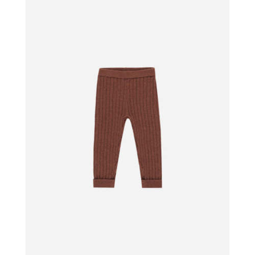 Cuffed Legging || Brick