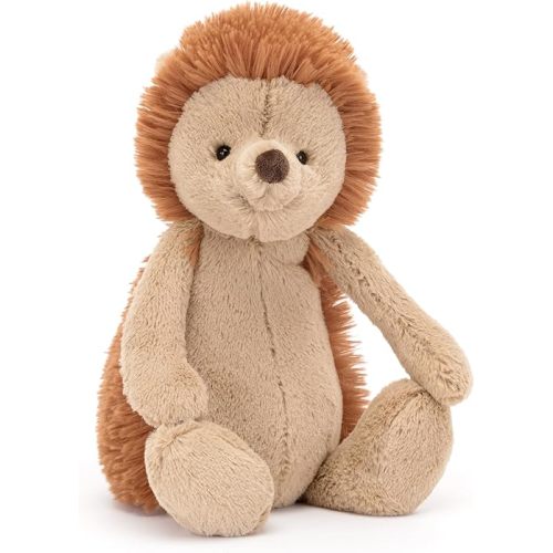 Jellycat Bashful Hedgehog Stuffed Animal Plush, Medium