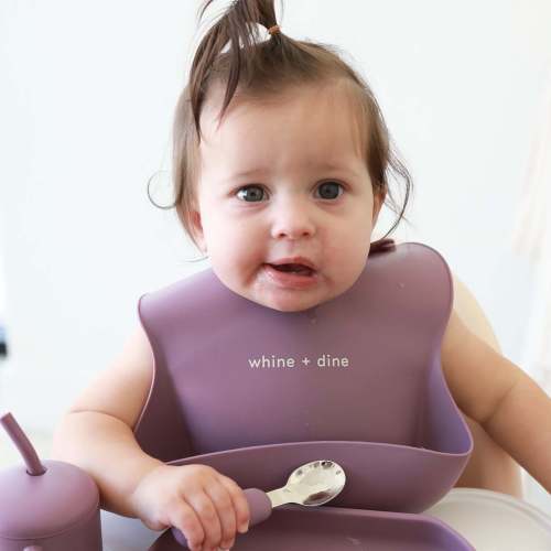 Silicone Baby Bib | Whine + Dine