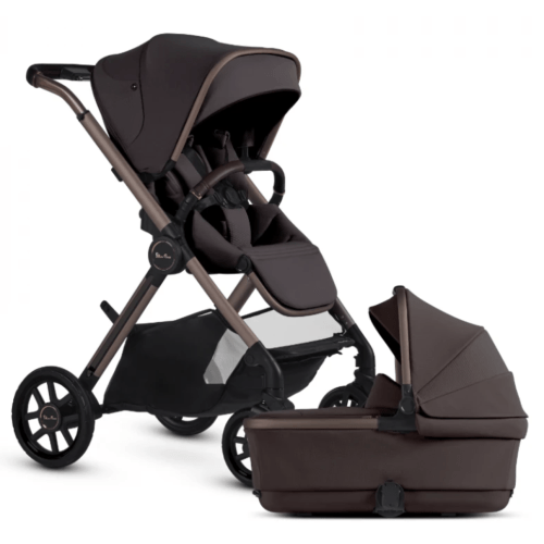 Silver Cross Reef 2 Stroller (Ganache Stroller & Bassinet Bundle 2026)