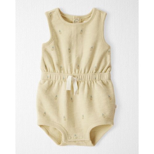 Baby Organic Cotton Pineapple-Print Romper - Little Planet | Carter's
