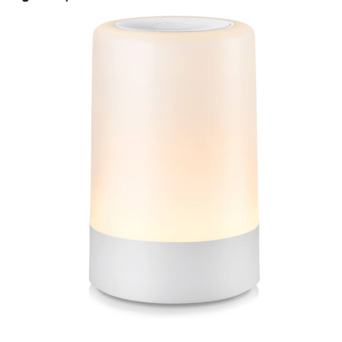 G Keni Nursery Night Light for Baby, Portable LED Touch Night Lamp for Kids and Adult, Breastfeeding, Sleep Aid, USB Rechargeable Nursing Lamp, Bedside Dimmable Warm Night Light, Soft Eye Caring