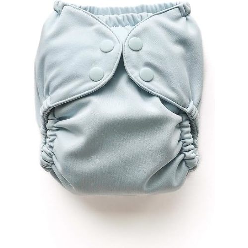 Esembly Cloth Diaper Cover, Mist, Size 2 (18-35lbs)