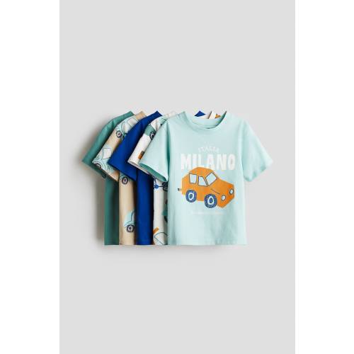 5-PACK JERSEY T-SHIRTS