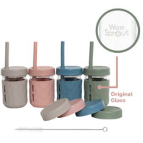 Glass Toddler Cups | WeeSprout