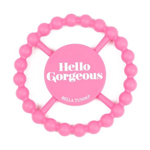 Baby Teether by Bella Tunno, Silicone Teethers for Babies 3-6 months, 6-12 months, Baby Toys, Pacifier, Teething Relief, Boys, Girls, Hello Gorgeous