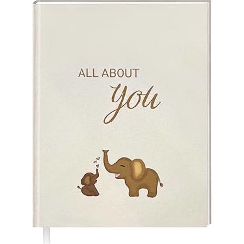 Babys First Year Book, Baby Memory Book Boy or Girl, Baby First Book, Minimalist Baby First Year Book, Scrapbook Baby, Keepsake Baby Memory Book, Gender Neutral Baby Milestone Warm Earth Colors