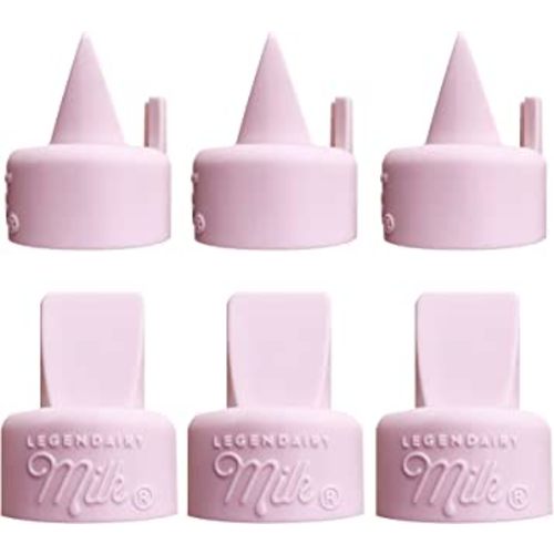 Legendairy Milk® Duckbill Valves with Pull Tab - Compatible with Spectra - Pack of 6.