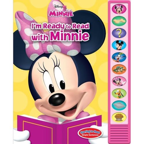Disney Junior Minnie: I'm Ready to Read with Minnie Sound Book - by Pi Kids (Mixed Media Product)