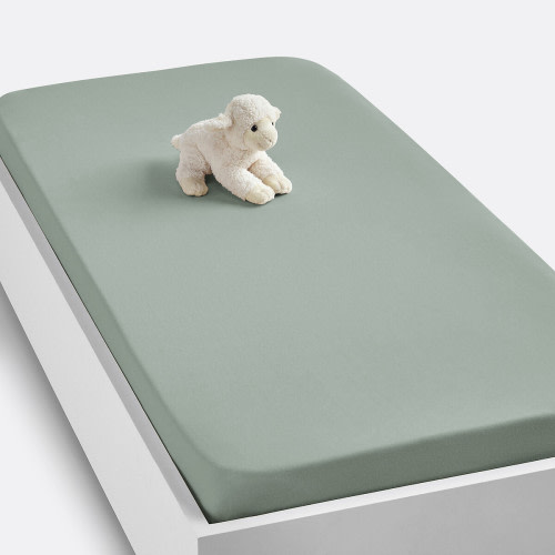 Plain Jersey Fitted Sheet for Cot, Scenario
