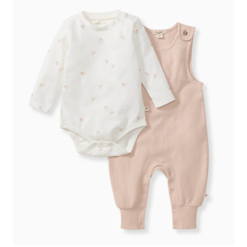 Ditsy Floret Jumpsuit & Bodysuit Set – Burt's Bees Baby