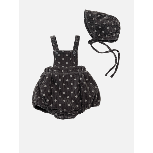 DOT ROMPER + BONNET SET
