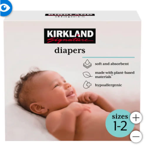 Kirkland Signature Diapers - All Sizes