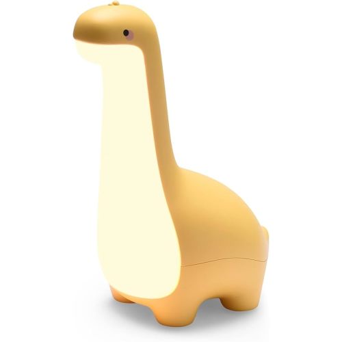 Dinosaur Night Light for Kids, Cut Light for Baby Room and Toddler, Portable Night Light for Kids Room, Rechargeable Animal Lights Decoration for Girls and Boys, Kawaii Lamp