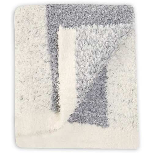 Barefoot Dreams CozyChic® Barefoot In Checkered Stroller Blanket