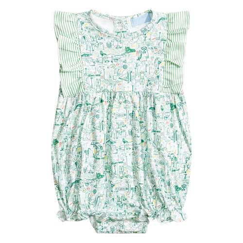 Golf Baby Girl Bubble