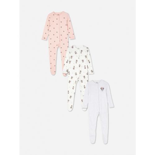 3-Pack Disney’s Minnie Mouse Printed Sleepers