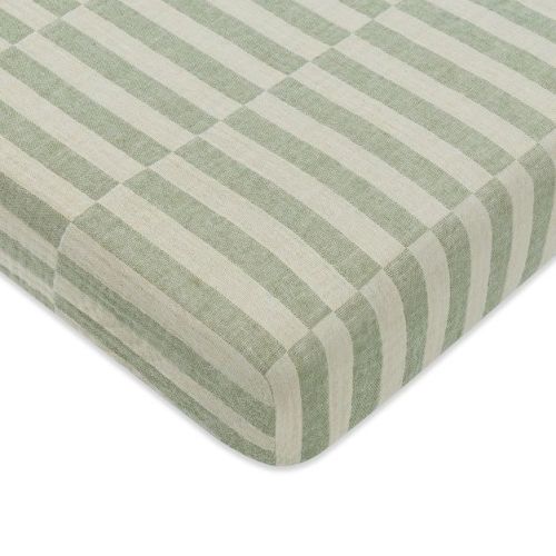 Babyletto Mini Crib Sheet in GOTS Certified Organic Muslin Cotton