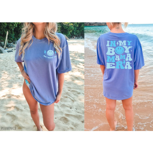 Comfort Colors® In My Boy Mama Era Shirt, Boy Mama Club Tshirt, Boy Mama Tee, New Mom Gift, Boy Mama Era Shirts, Gift For Her, Mom Era Gift