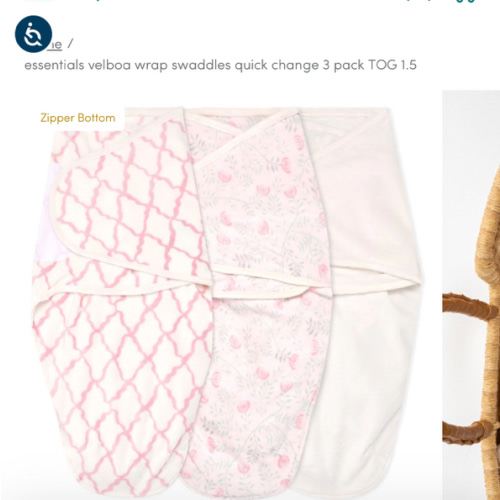aden + anais arts + crafts essentials velboa wrap swaddles quick change