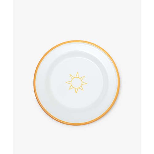 Il Sole Enamel Plate, Set of 2 – PORTA