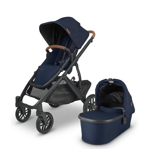 UPPAbaby VISTA V2 Convertible Single-To-Double With Bassinet Stroller System