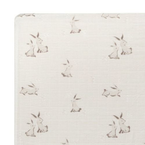 Birch Lane™ Garcia 100% Organic Cotton Bunny Crib Sheet, GOTS Certified, Ultra-Soft, Birch Lane | Birch Lane