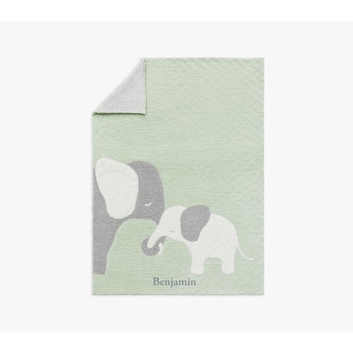Fuzzy Elephant Baby Blanket | Pottery Barn Kids