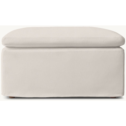 Cloud Track Arm Slipcovered Ottoman | RH Baby & Child