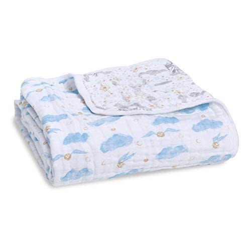 aden + anais Dream Blanket, Boutique Muslin Baby Blankets for Girls & Boys, Ideal Newborn Nursery & Crib Blanket, Unisex Toddler & Infant Bedding, Shower & Registry Gift, Harry Potter