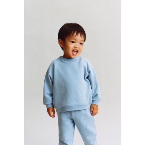 SWEATSHIRT AND JOGGER PANTS SET - 3-6M Light blue | ZARA Canada