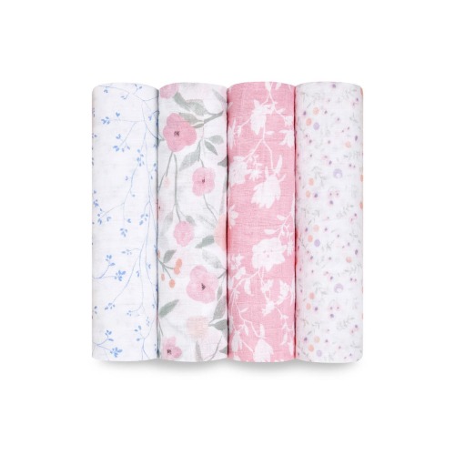 4-Pack Classic Swaddling Cloths