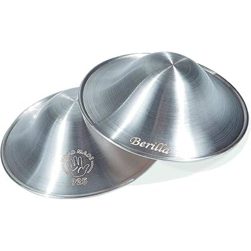 The Original Silver Nursing Cups, Nipple Shields for Nursing Newborn, Nipple Protector for Breastfeeding, Nipple Covers Breastfeeding, No Need Nipple Cream, Newborn Essentials Must Haves (Regular)