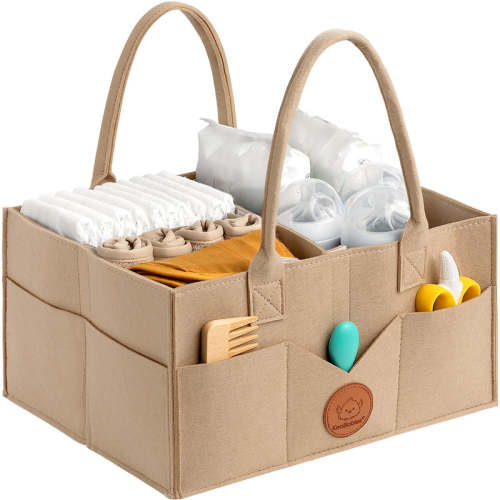 Original 2.0 Diaper Caddy (Taupe) Taupe
