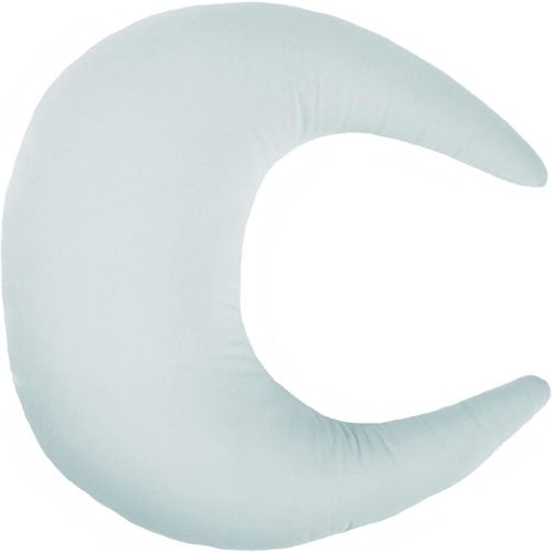 snuggle me Organic Nursing Pillow | Bottle & Breastfeeding Pillow with Organic Cotton Cover & Fiberfill, Machine Washable Feeding Pillow, Newborn Essentials Must Haves (Bluebell)