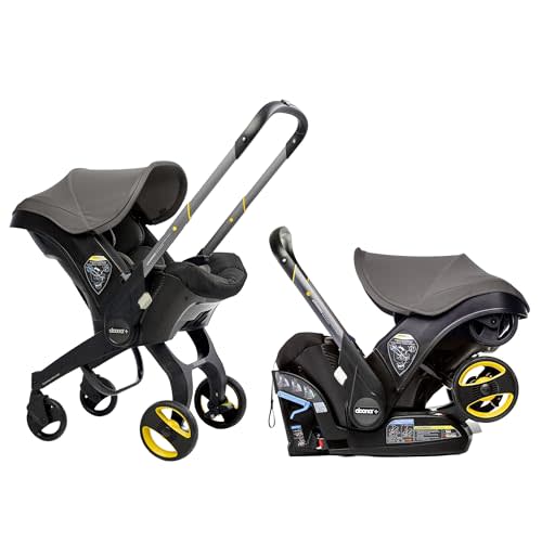 Doona Car Seat & Stroller, Greyhound - All-in-One Travel System