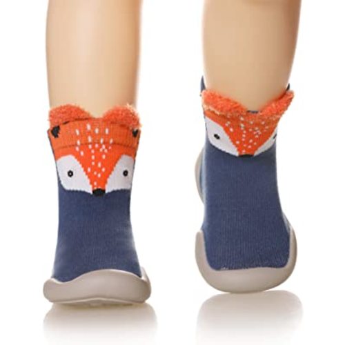 Baby Shoes Toddler Boys Girls First Walking Socks Shoes Non-Skid Slipper Indoor Floor Sneakers for Unisex Newborn Infants