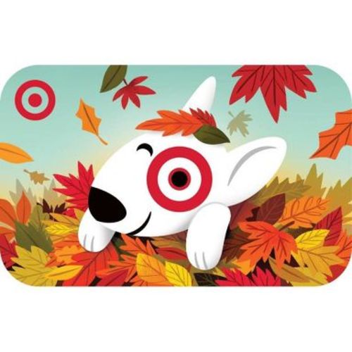 Bullseye Fall Leaves Target GiftCard $25