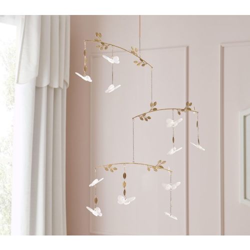 Monique Lhuillier Crystal Vine Butterfly Mobile