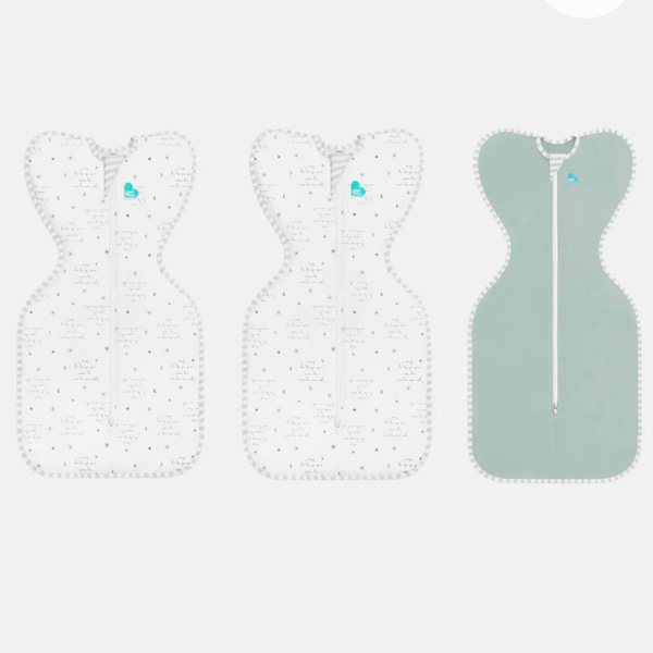 Swaddle Up Starter Bundle | 0.2 TOG | White You are my | Olive